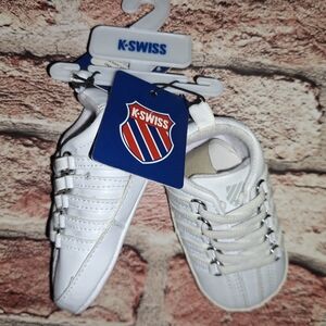K,Swiss Crib Shoe Soft Bottom Baby Shoes - Sneakers and First Walking